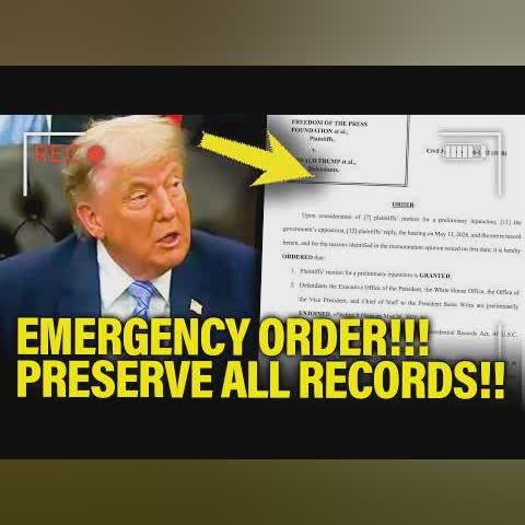 Trump WH ORDERED to STOP SHREDDING EVIDENCE!!! cover art