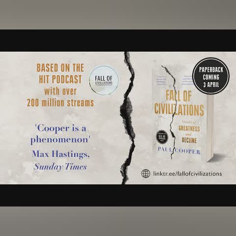 Fall of Civilizations: Stories of Greatness and Decline - coming soon in paperback! cover art