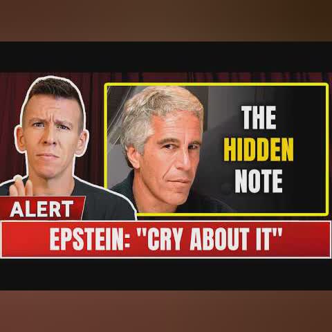 The Epstein Note They Never Wanted Us To See