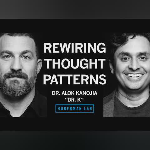 Unlearn Negative Thoughts & Behaviors Patterns | Dr. Alok Kanojia (Healthy Gamer) cover art