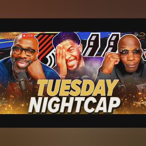 Unc, Ocho & Iso react to NBA Playoffs: Blazers-Spurs, Hawks-Knicks, 76ers-Celtics | Nightcap cover art