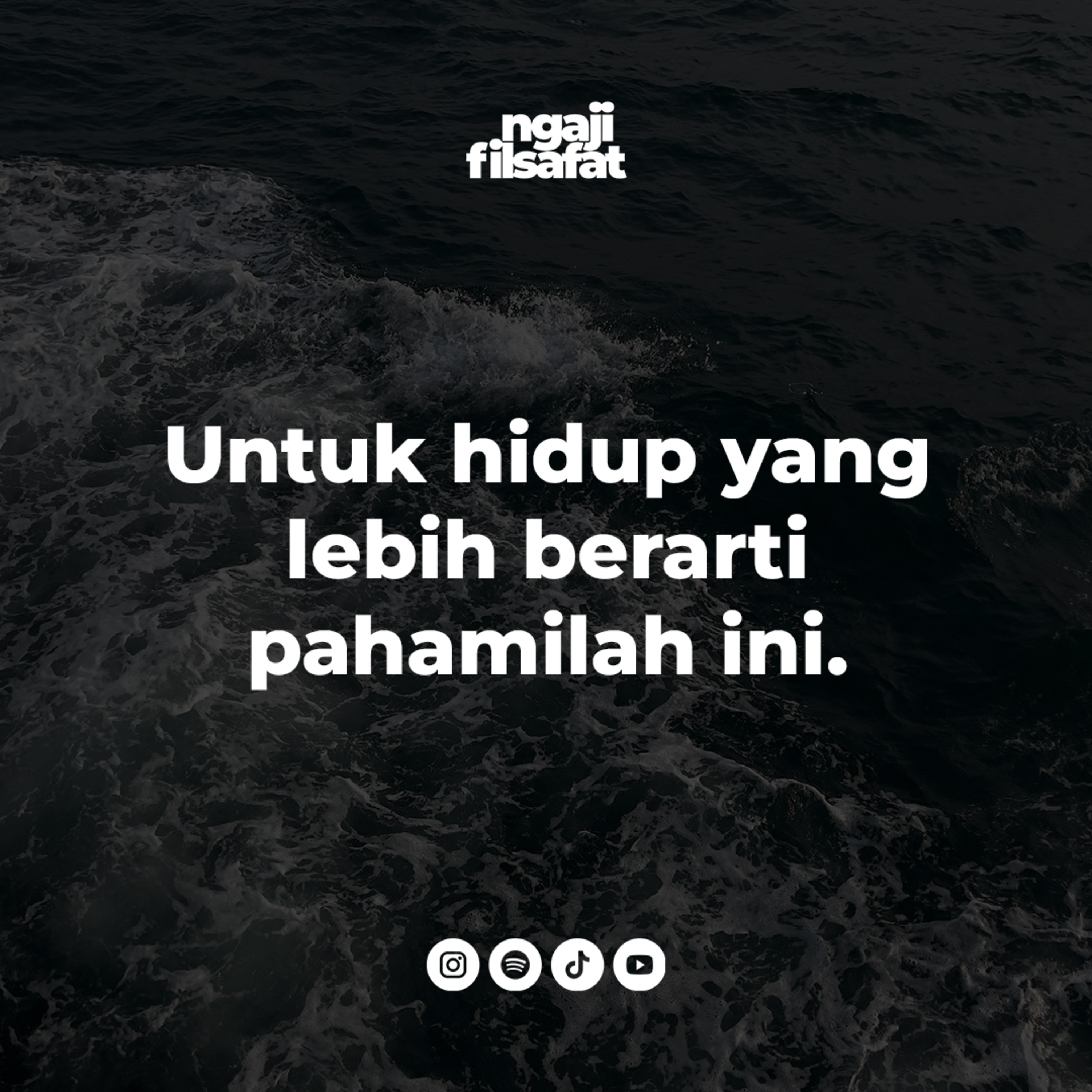 Fahruddin Faiz | Untuk hidup yang lebih berarti pahamilah ini | Ngaji Filsafat cover art