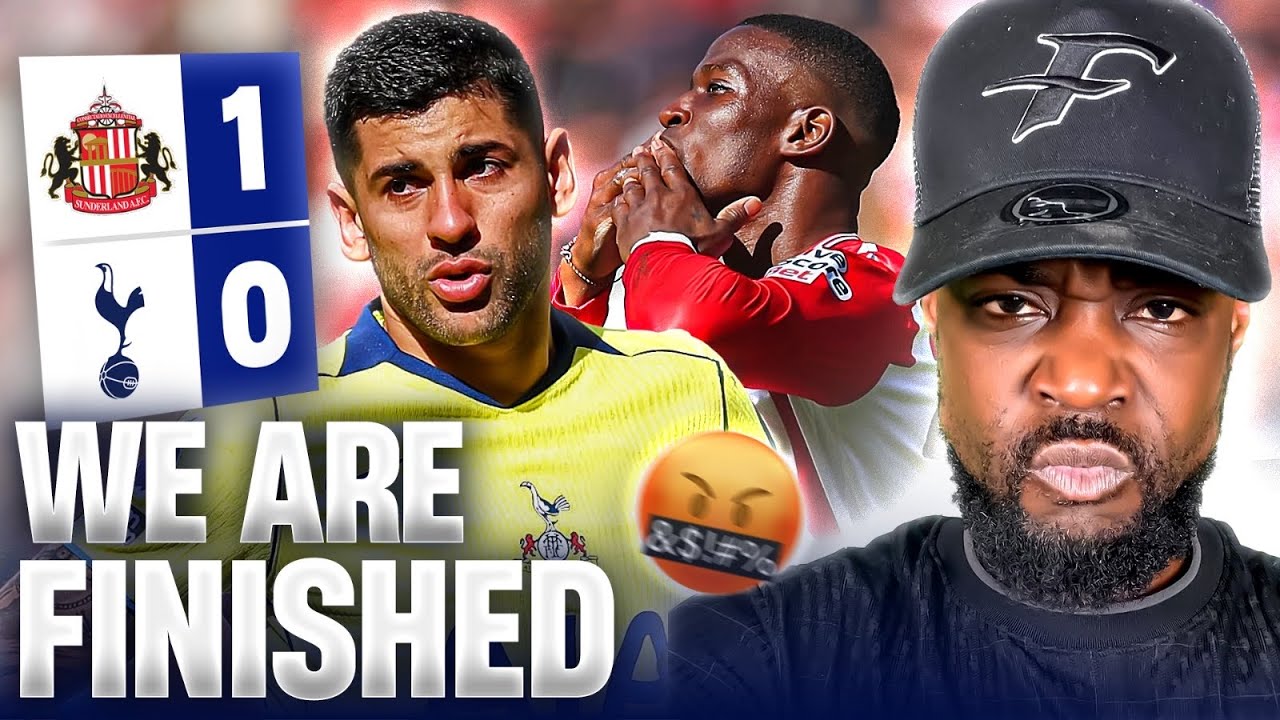 WE ARE FINISHED! 😡 Sunderland 1-0 Tottenham EXPRESSIONS REACTS cover art