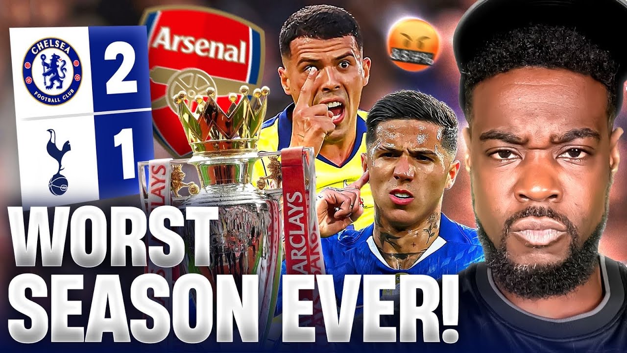 I'M FU*KING FUMING!! THE WORST DAY OF MY LIFE! 😡 Chelsea 2-1 Tottenham EXPRESSIONS EXPLOSIVE RANT! cover art