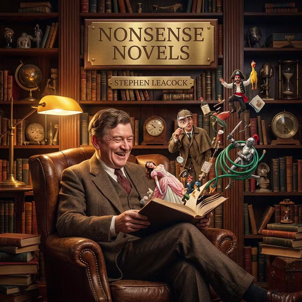 Nonsense Novels by Stephen Leacock ~ Full Audiobook [comedy] cover art
