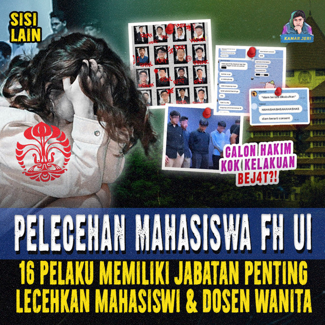 PELECEH4N MAHASISWA FH UI ! 16 PELAKU PUNYA BACKINGAN ? cover art