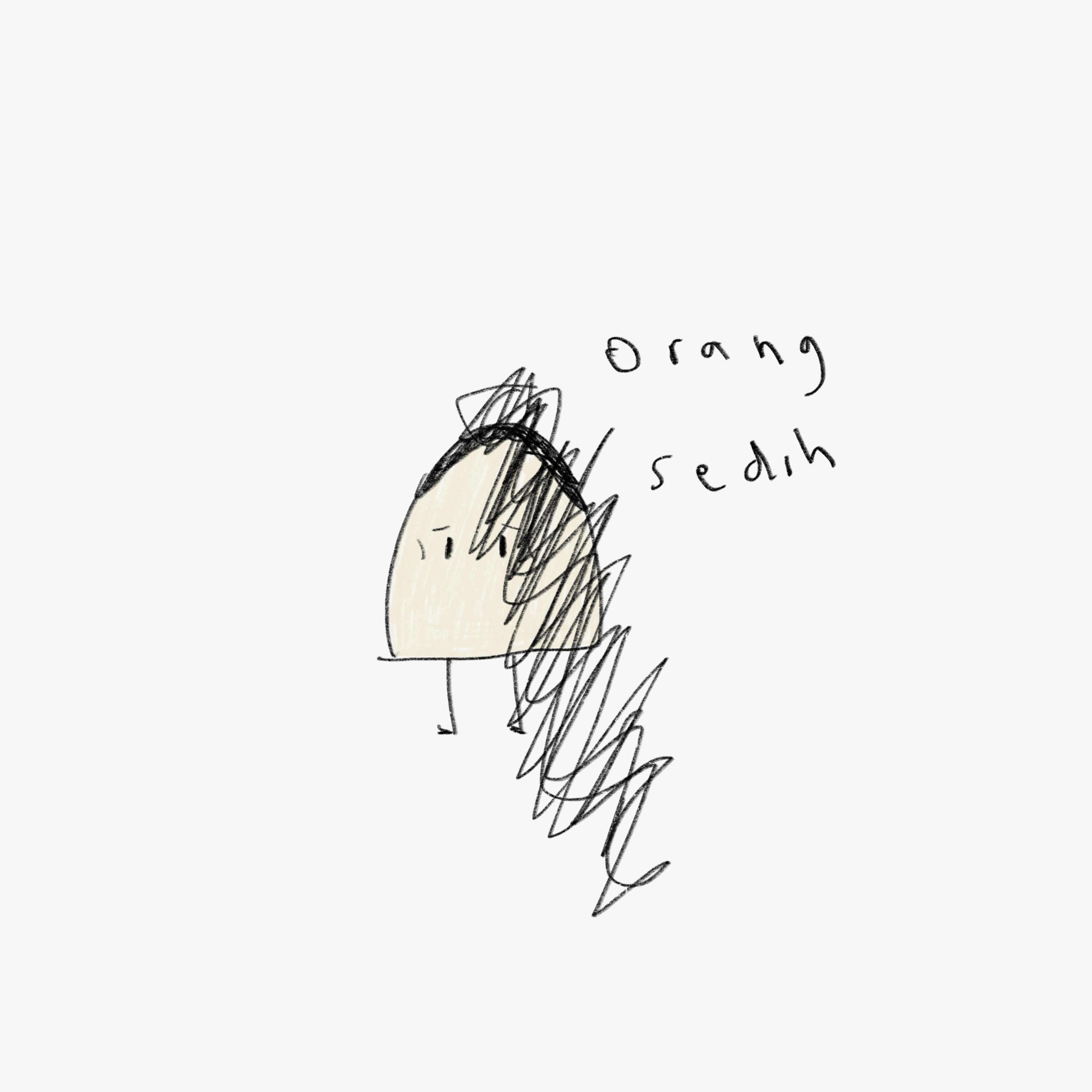 orang sedih cover art