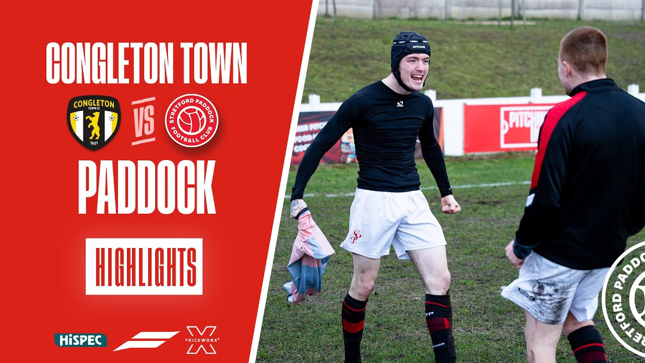 Crazy Comeback? | Live stream Highlights Stretford Paddock FC vs Congleton Town Reserves cover art
