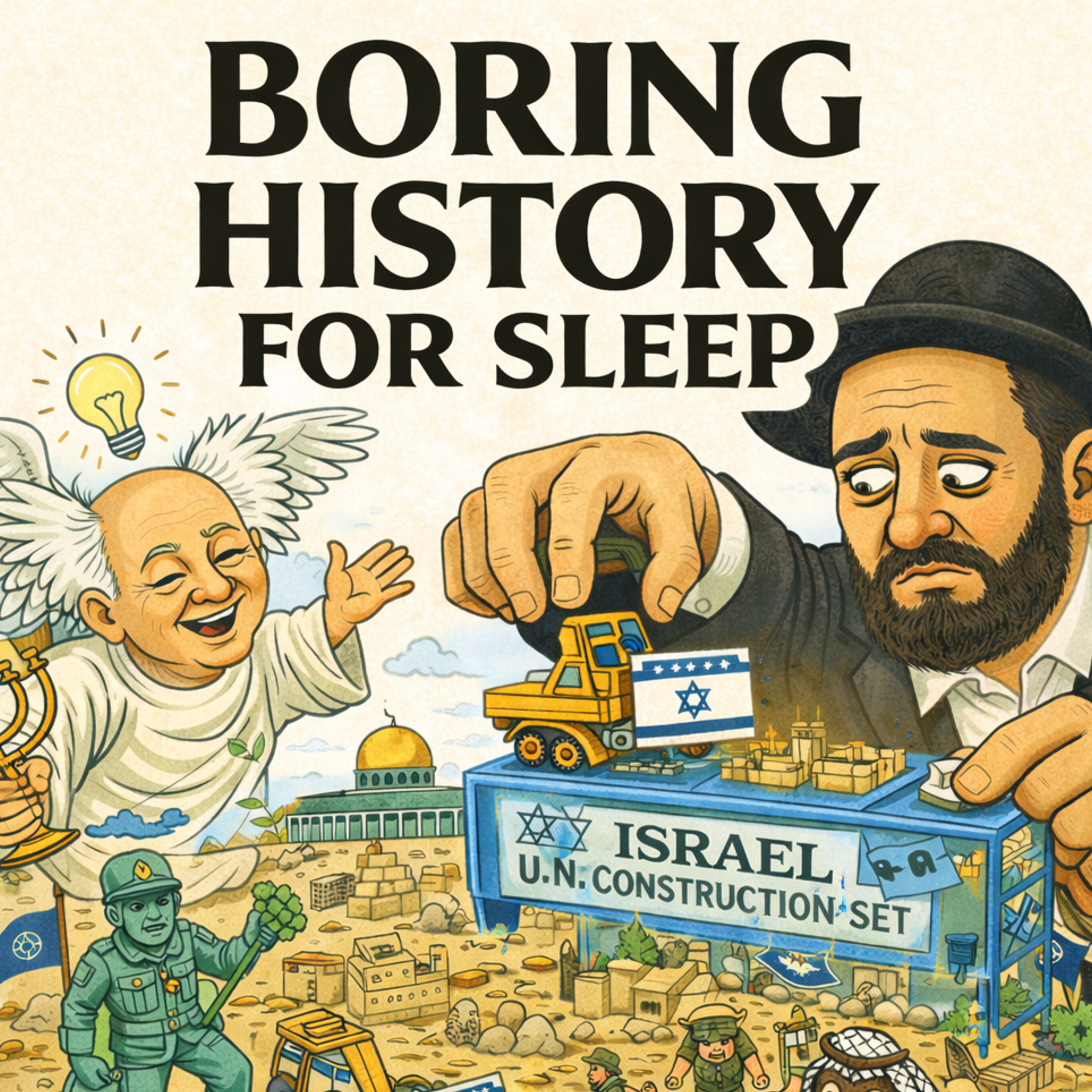 How Israel Was Created 🇮🇱📜 | The Birth of a Modern Nation | Boring History For Sleep cover art