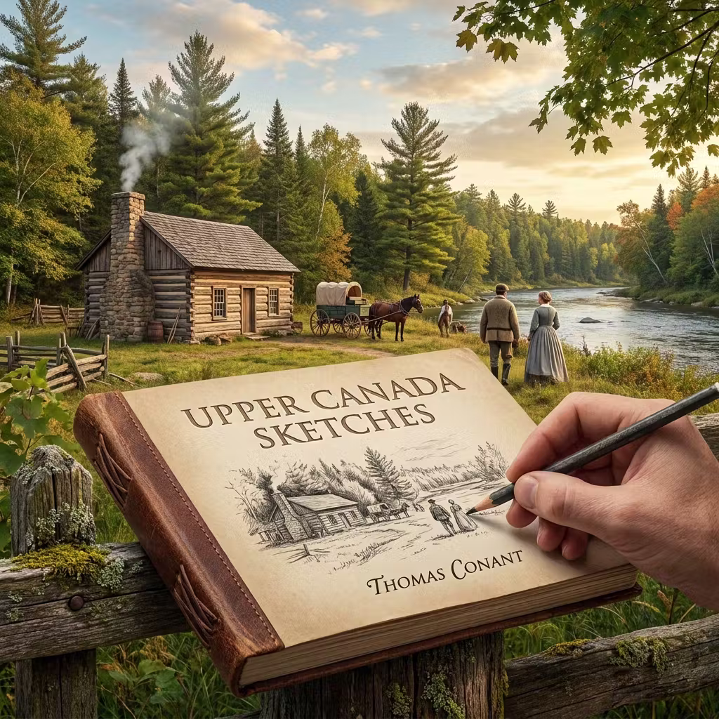 Upper Canada Sketches by Thomas Conant ~ Full Audiobook [history] cover art