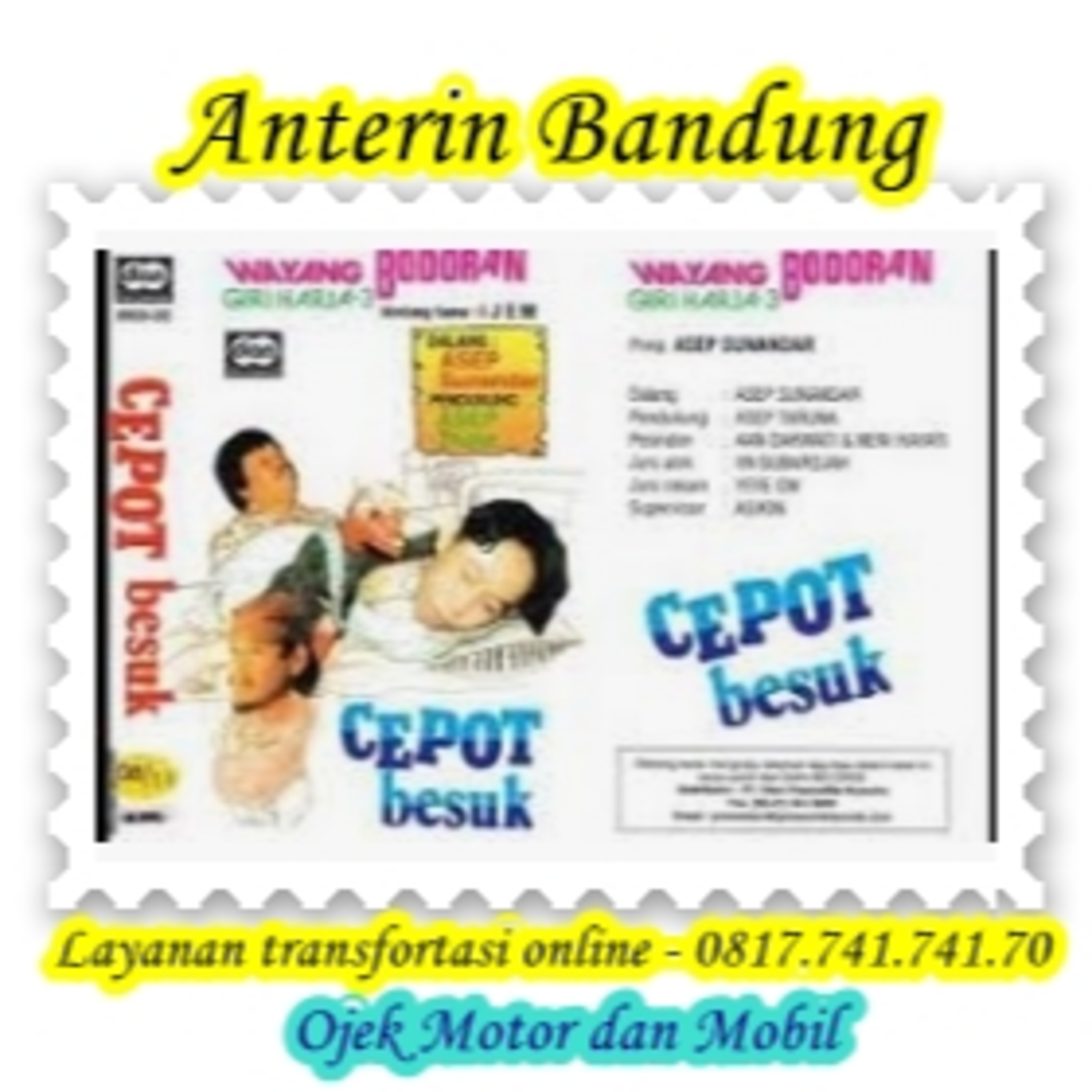Cepot Besuk , Wayang golek Bodoran Sunda  cover art