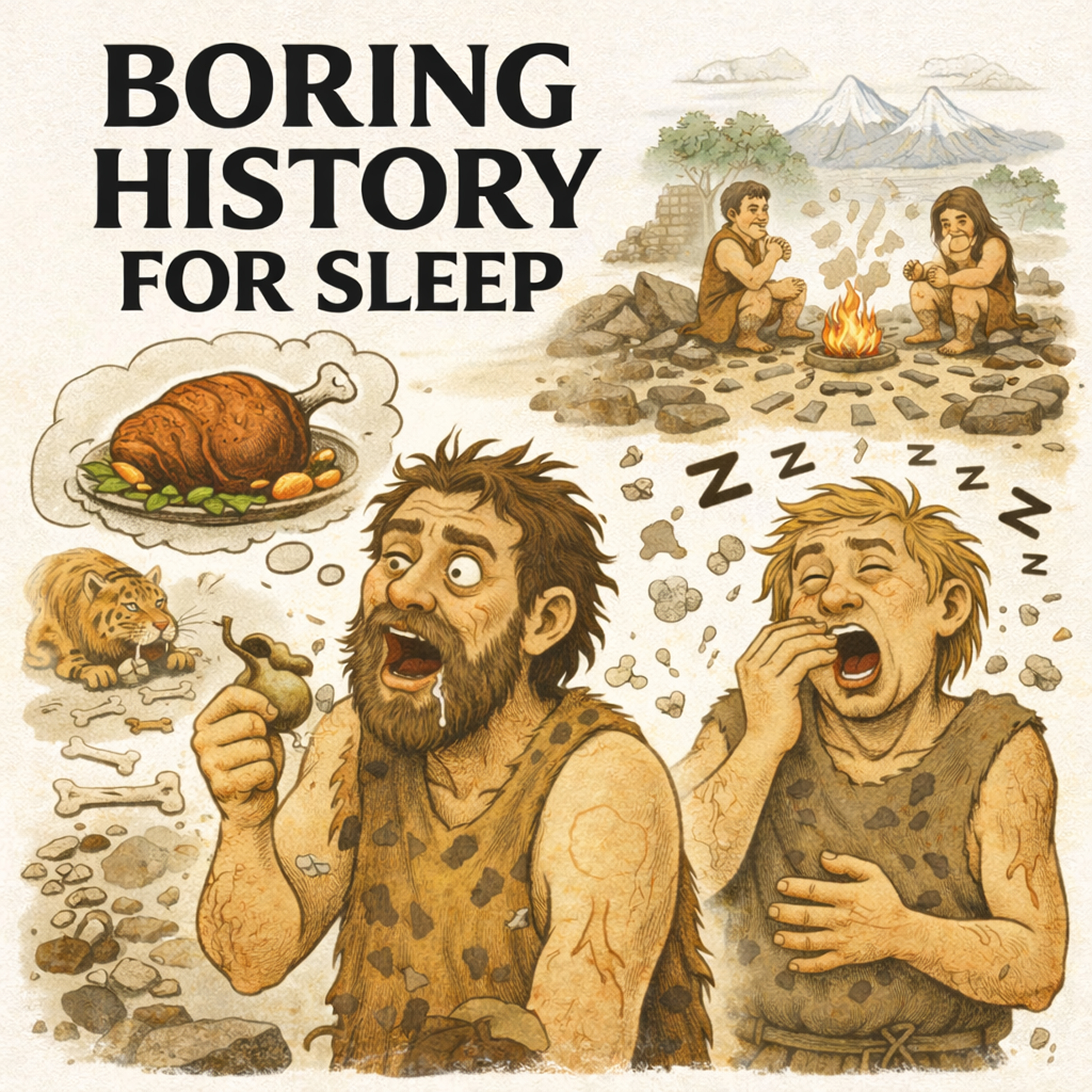 Why Humans Weren’t Meant to Eat Every Day — A Different Rhythm of Life 🍽️ | Boring History for Sleep cover art