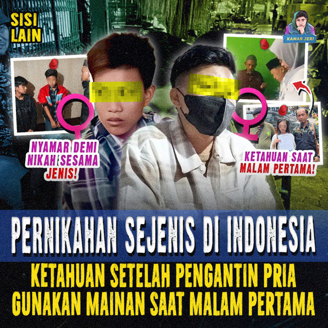 PERNIKAHAN SEJENIS DI INDONESIA ! MENYAMAR JADI PRIA DAN GUNAKAN MAINAN SAAT MALAM PERTAMA cover art