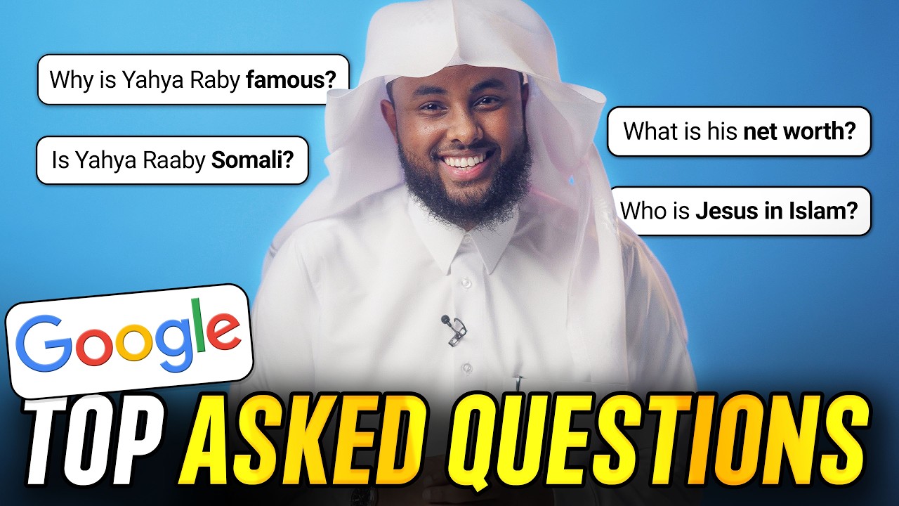 Yahya Raaby Answers Google's Most Asked Questions