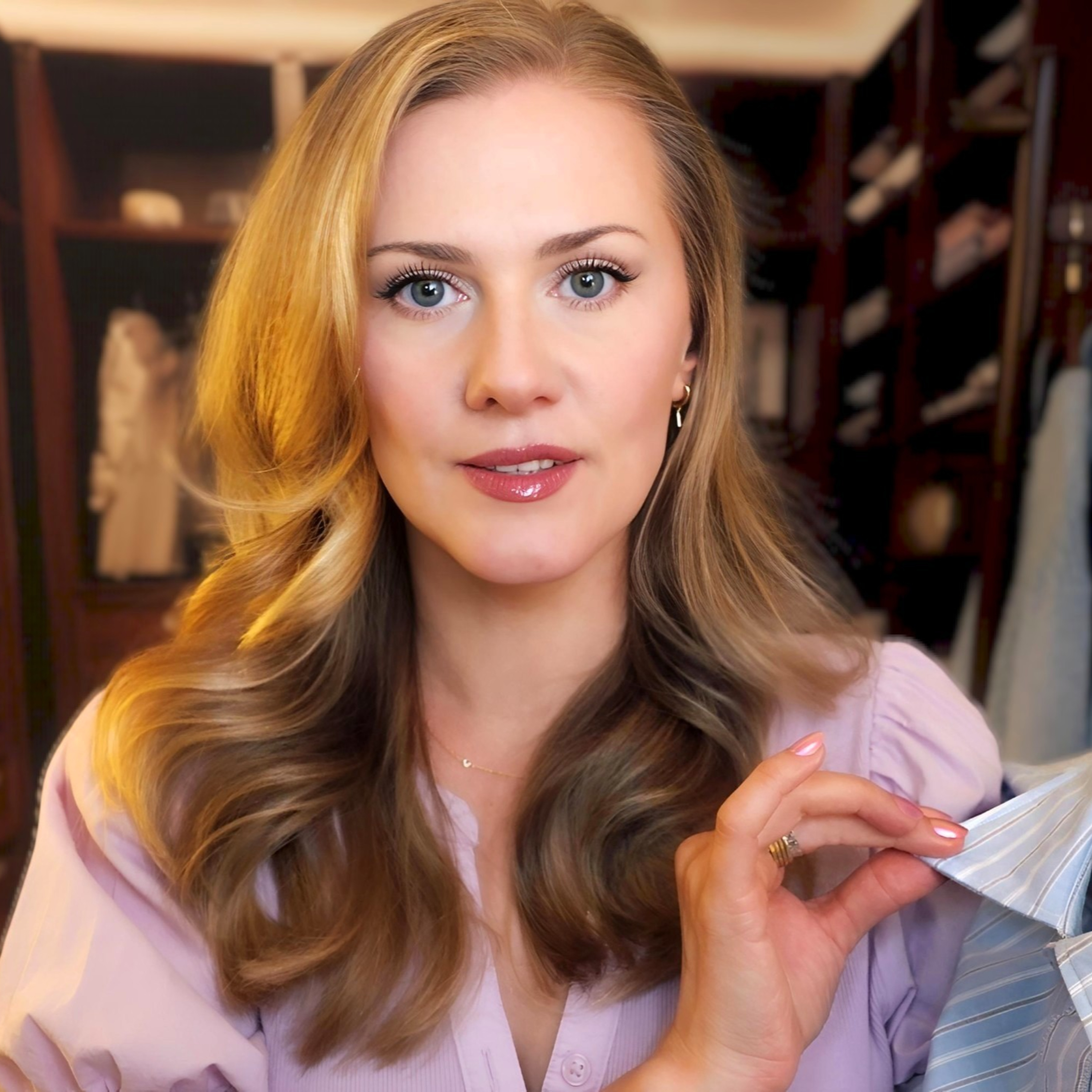 ASMR soft spoken luxury stylist helps you choose better clothing cover art