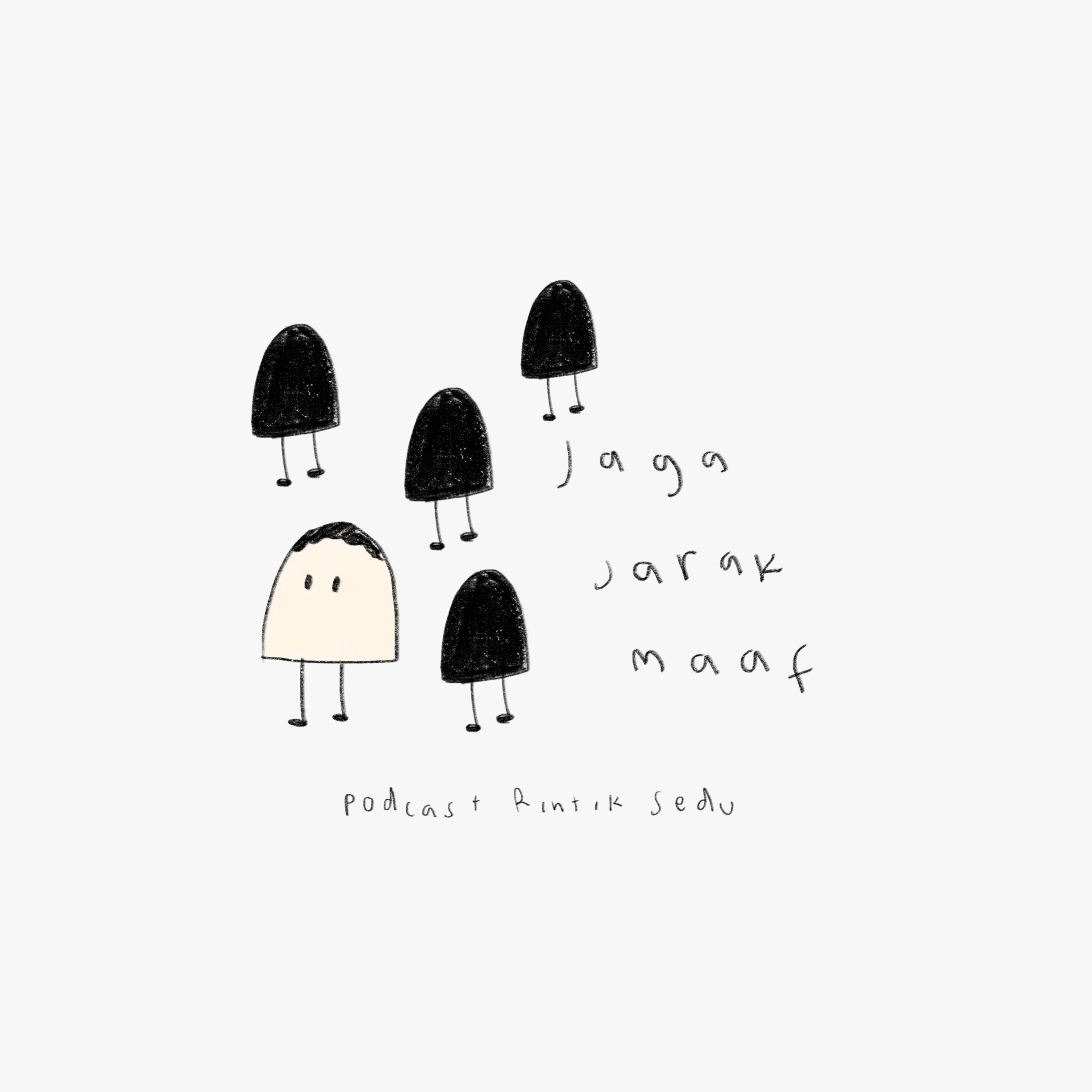 jaga jarak maaf cover art