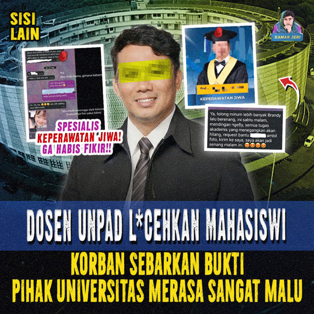 OKNUM DOSEN UNPAD L*CEHKAN MAHASISWI ! BUKTI DI VIRALKAN OLEH KORBAN cover art