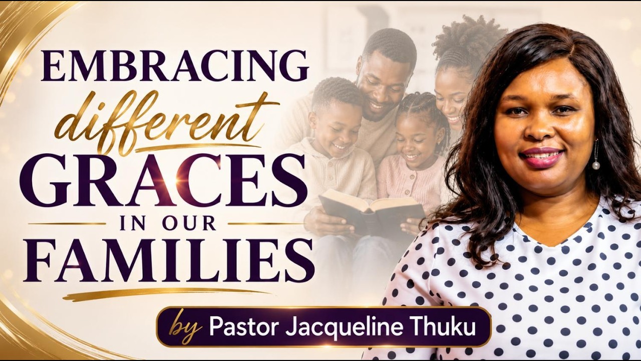Embracing different graces in our Families || Pastor Jacqueline Thuku