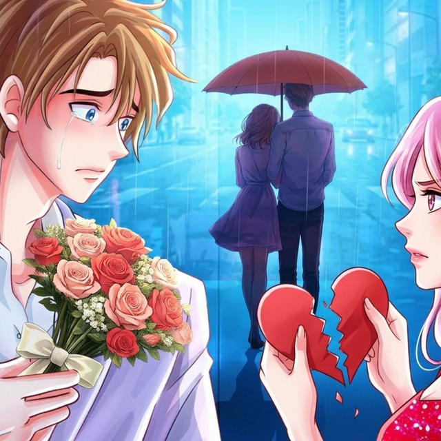 Mon Crush Est Pris Dans Un Triangle Amoureux Avec Une Autre - MDA France cover art