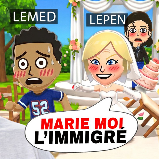 MARINE LEPEN VEUT ME MARIER ÇA VA TROP LOIN 😭 ( l’île 100% haram Tomodachi Life ) cover art