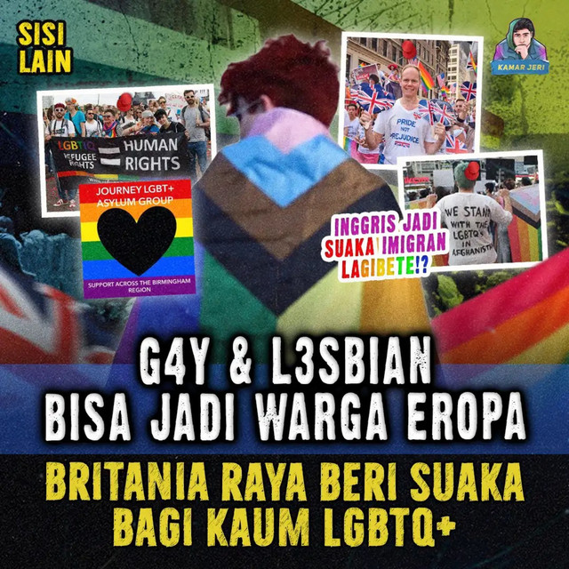G4Y & LESB14N BISA JADI WARGA EROPA JALUR SUAKA BRITANIA RAYA ! cover art