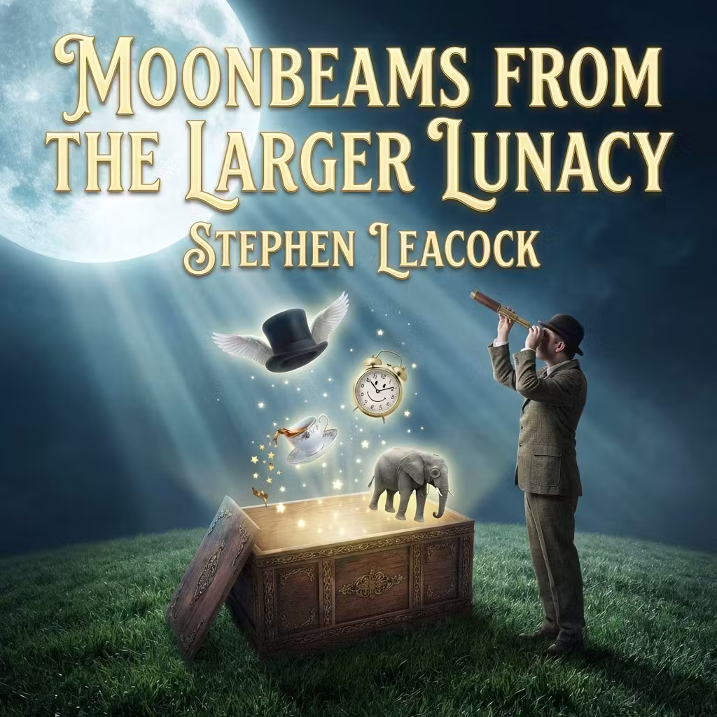 Moonbeams from the Larger Lunacy by Stephen Leacock ~ Full Audiobook [comedy] cover art