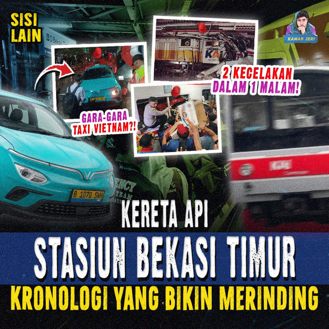 KERETA API STASIUN BEKASI TIMUR ! KRONOLOGI YANG BIKIN MERINDING cover art