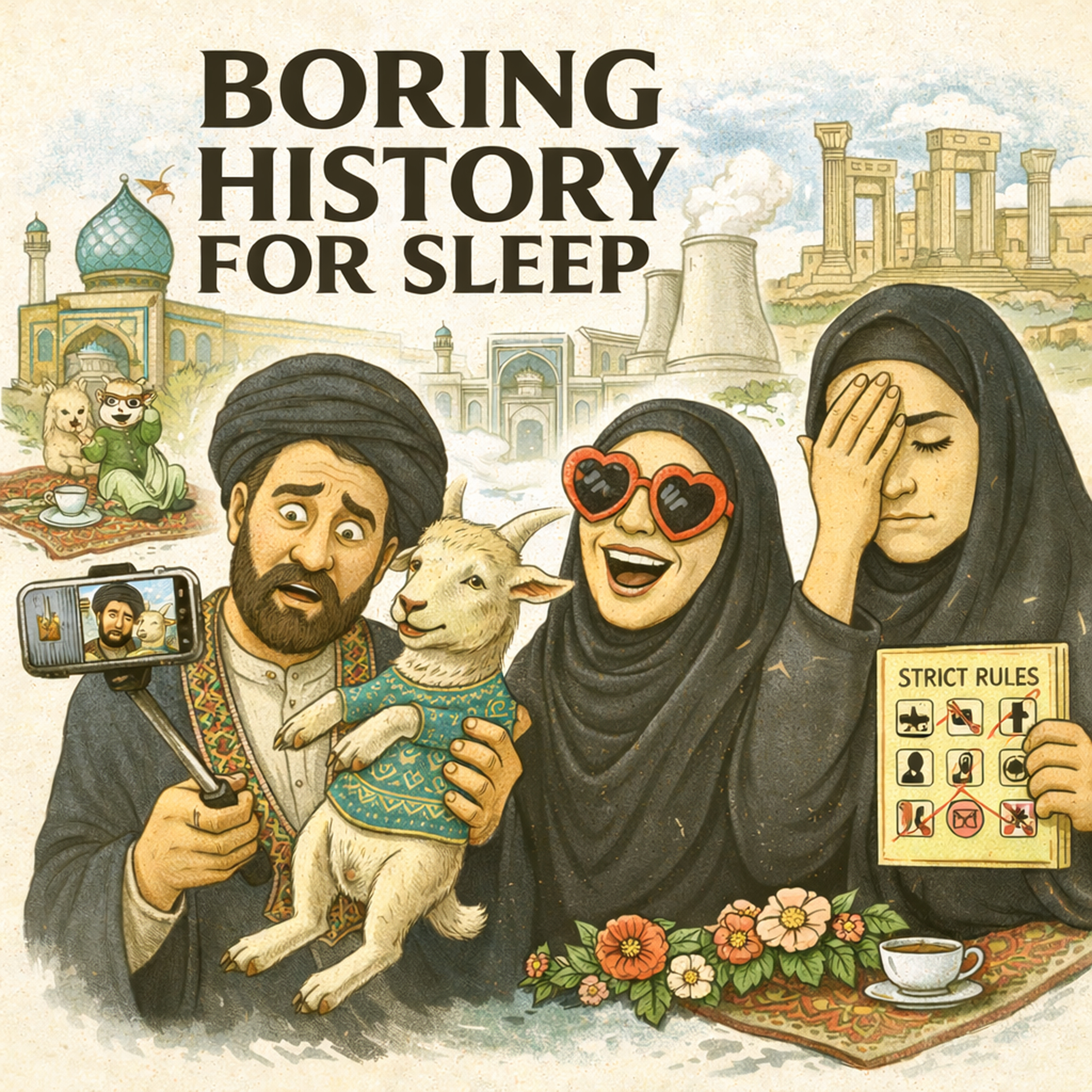Iran — A Hidden World Beyond the Headlines 🌍 | Boring History for Sleep cover art