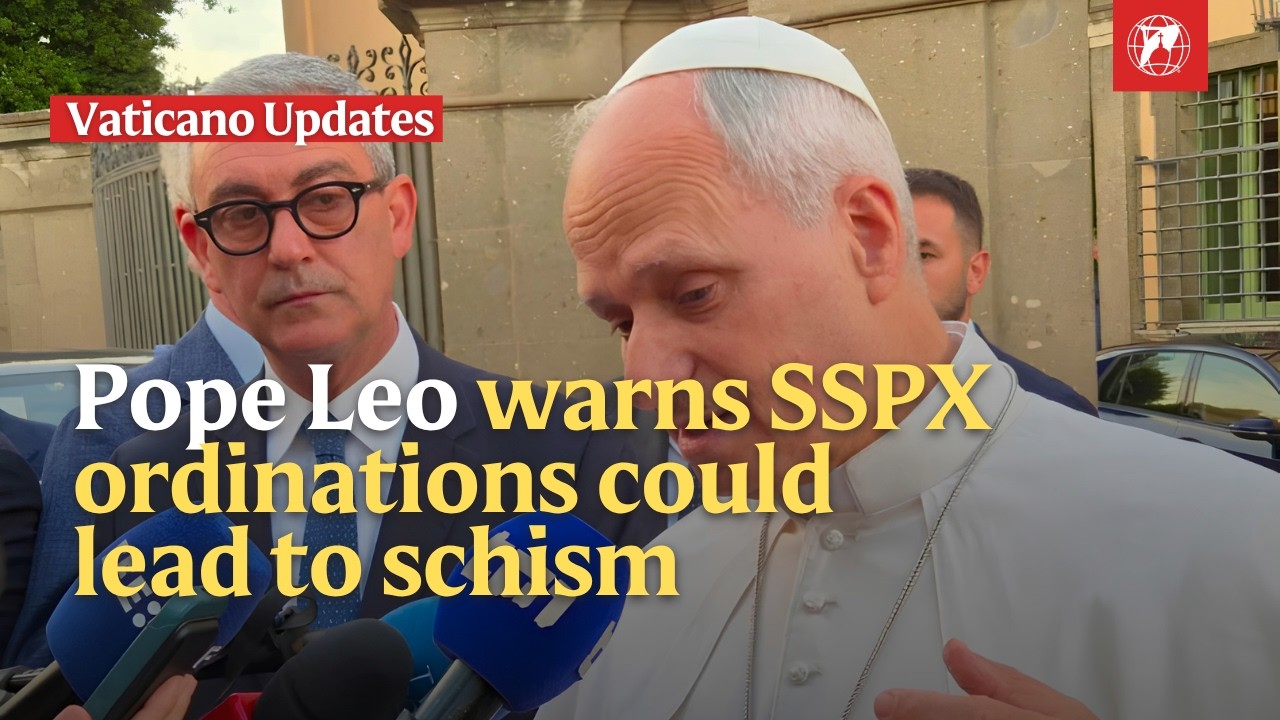 Pope Leo XIV warns the FSSPX and prays for parents who have lost a child | Vaticano Update cover art