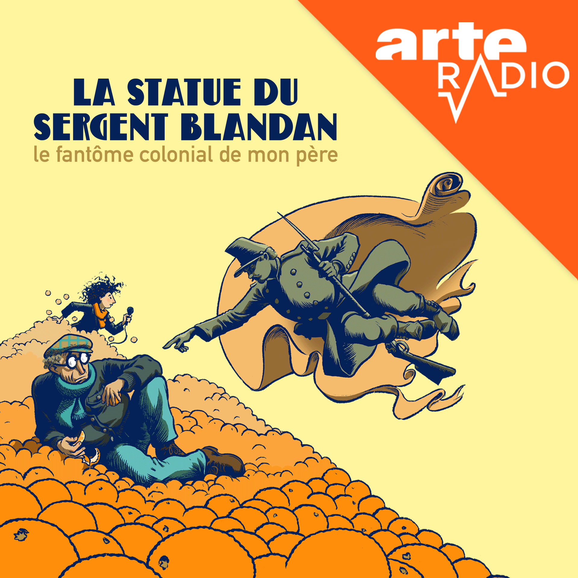 La statue du sergent Blandan