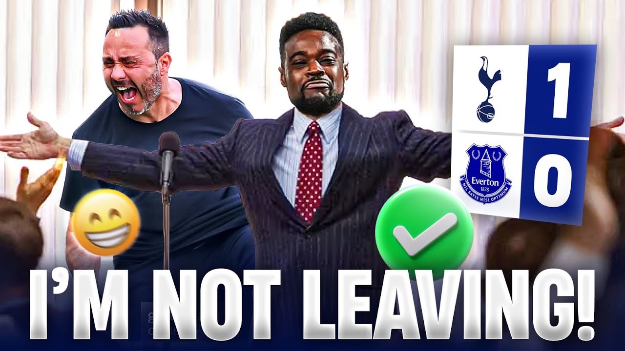 IM NOT LEAVING!!! Tottenham 1-0 Everton EXPRESSIONS REACTS  cover art