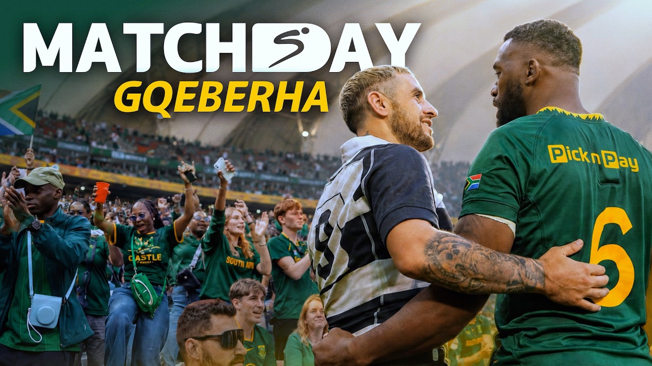 MATCHDAY: GQEBERHA 🇿🇦🎇🇿🇼 | SPRINGBOKS VS BARBARIANS & SA 'A' VS ZIMBABWE | RUGBY ASMR 2026-06-26 17:03