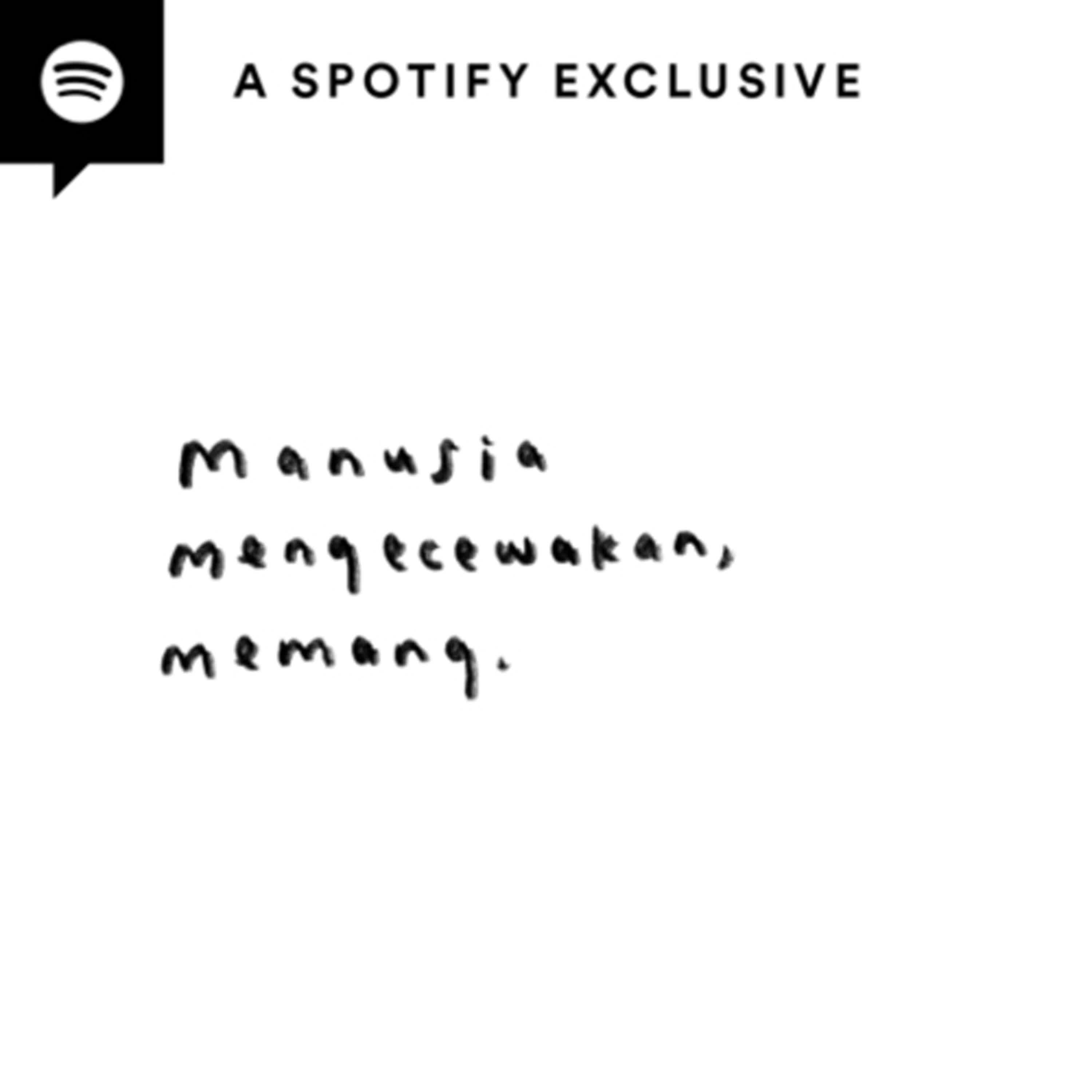 manusia mengecewakan, memang cover art