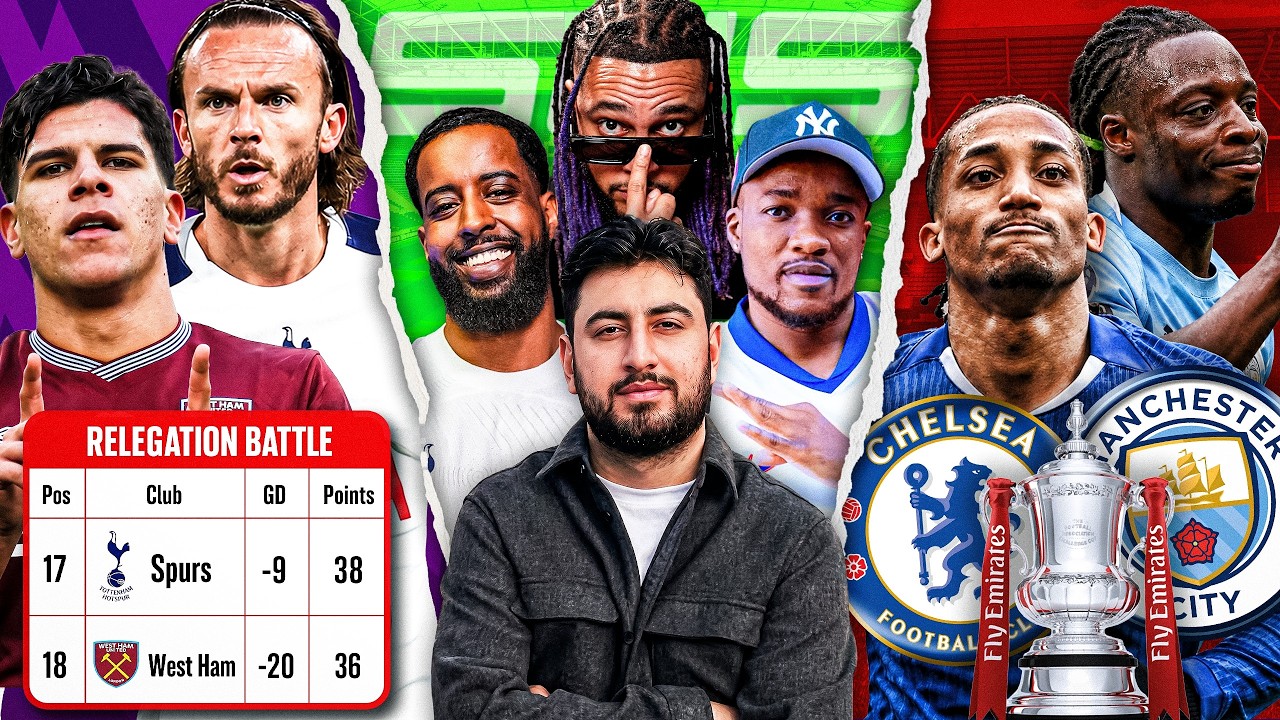 CHELSEA VS MAN CITY FA CUP FINAL PREVIEW + RELEGATION SURVIVAL RACE HEATS UP! | SDS Weekend Preview cover art