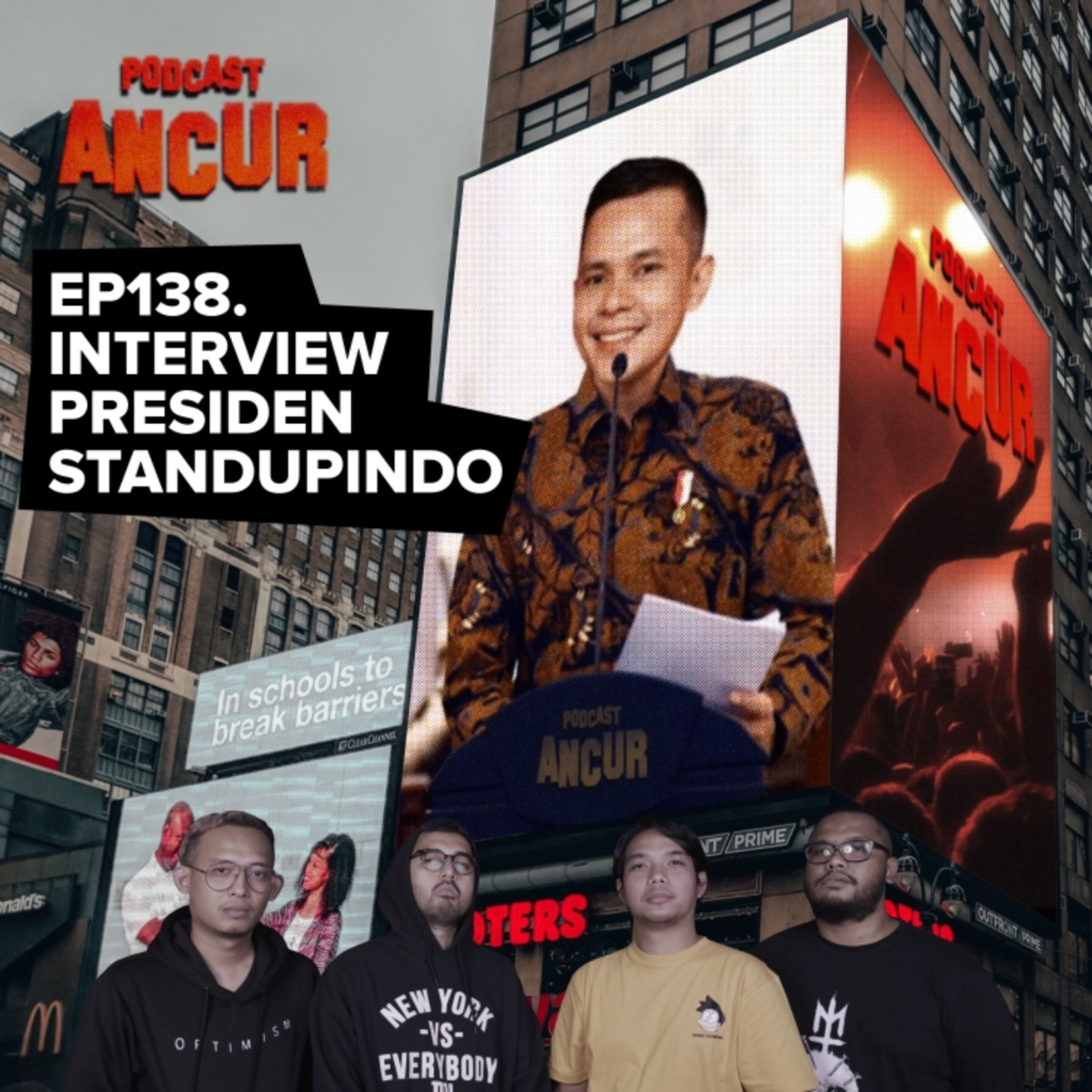 EP138. Interview Presiden StandUpIndo cover art