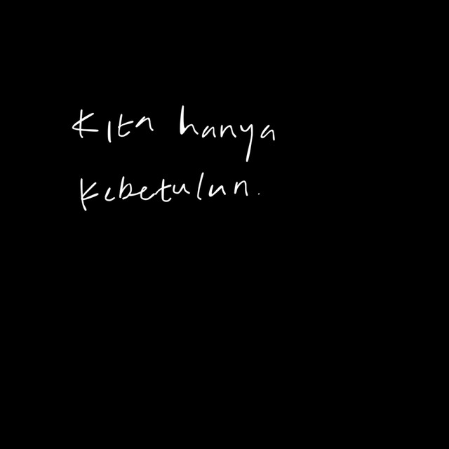 kita hanya kebetulan cover art
