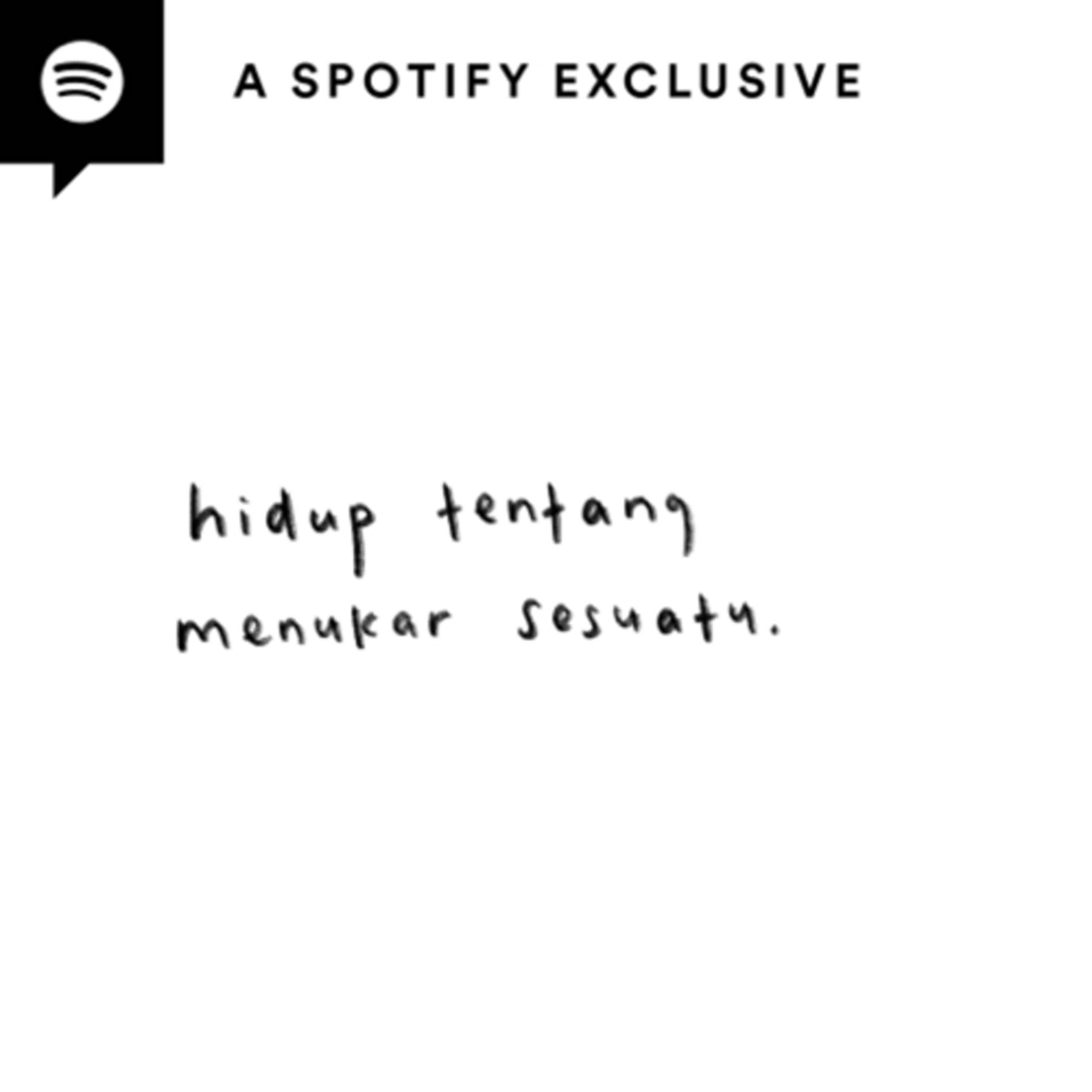 hidup tentang menukar sesuatu cover art