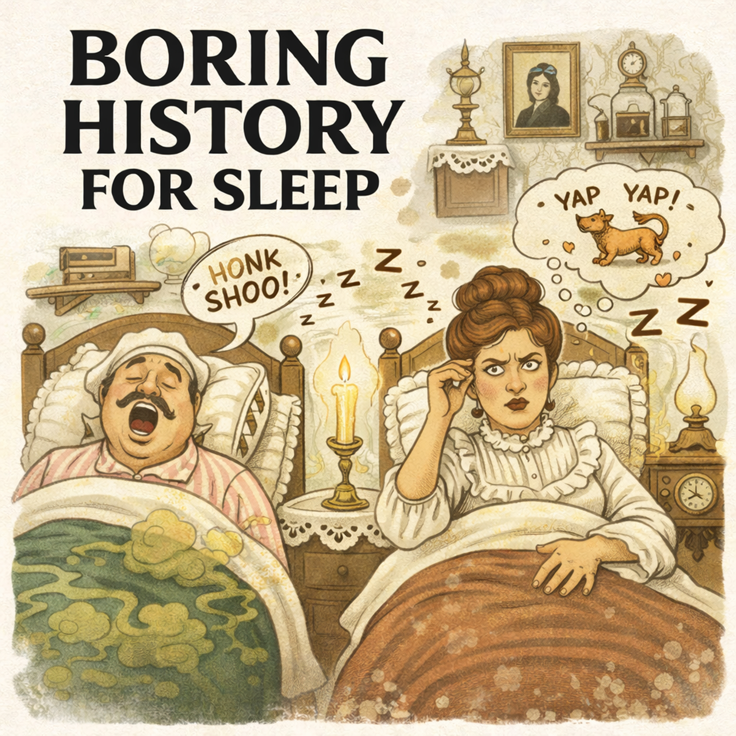 Why Victorian Women Slept in Separate Beds — Even From Their Husbands 🛏️ | Boring History for Sleep cover art