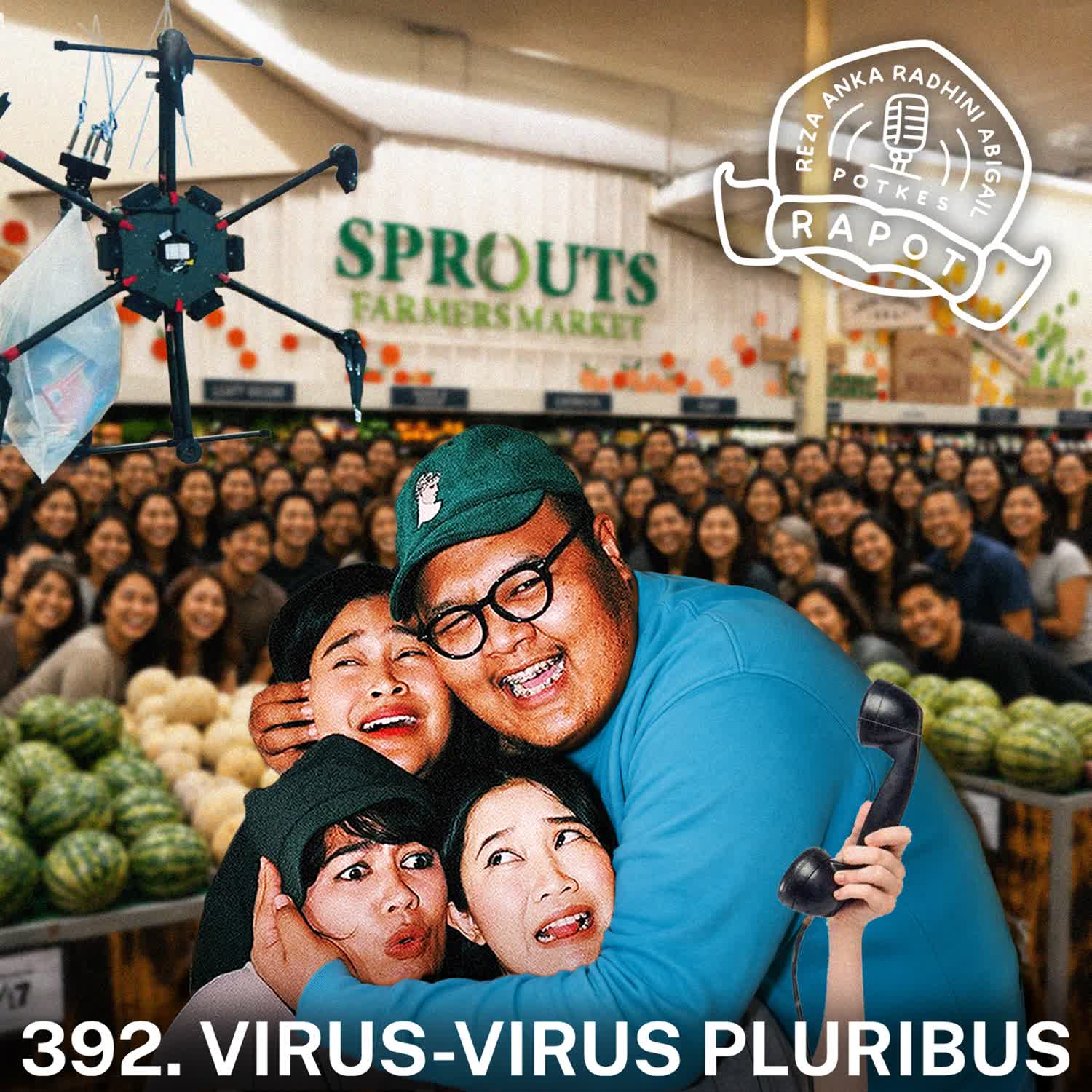 392. VIRUS-VIRUS PLURIBUS cover art