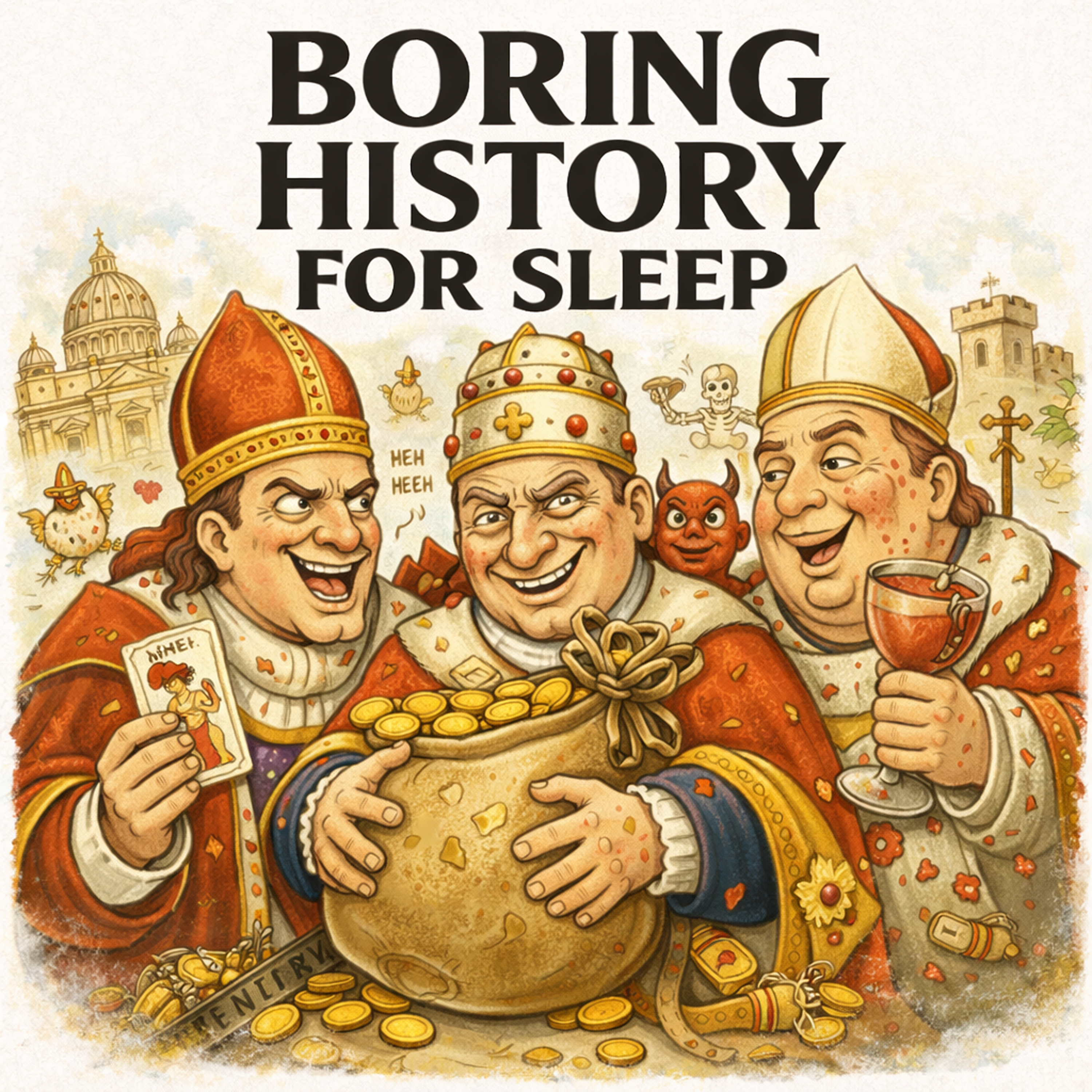The Most Corrupt Popes in History — Power, Faith, and Control ⛪ | Boring History for Sleep cover art
