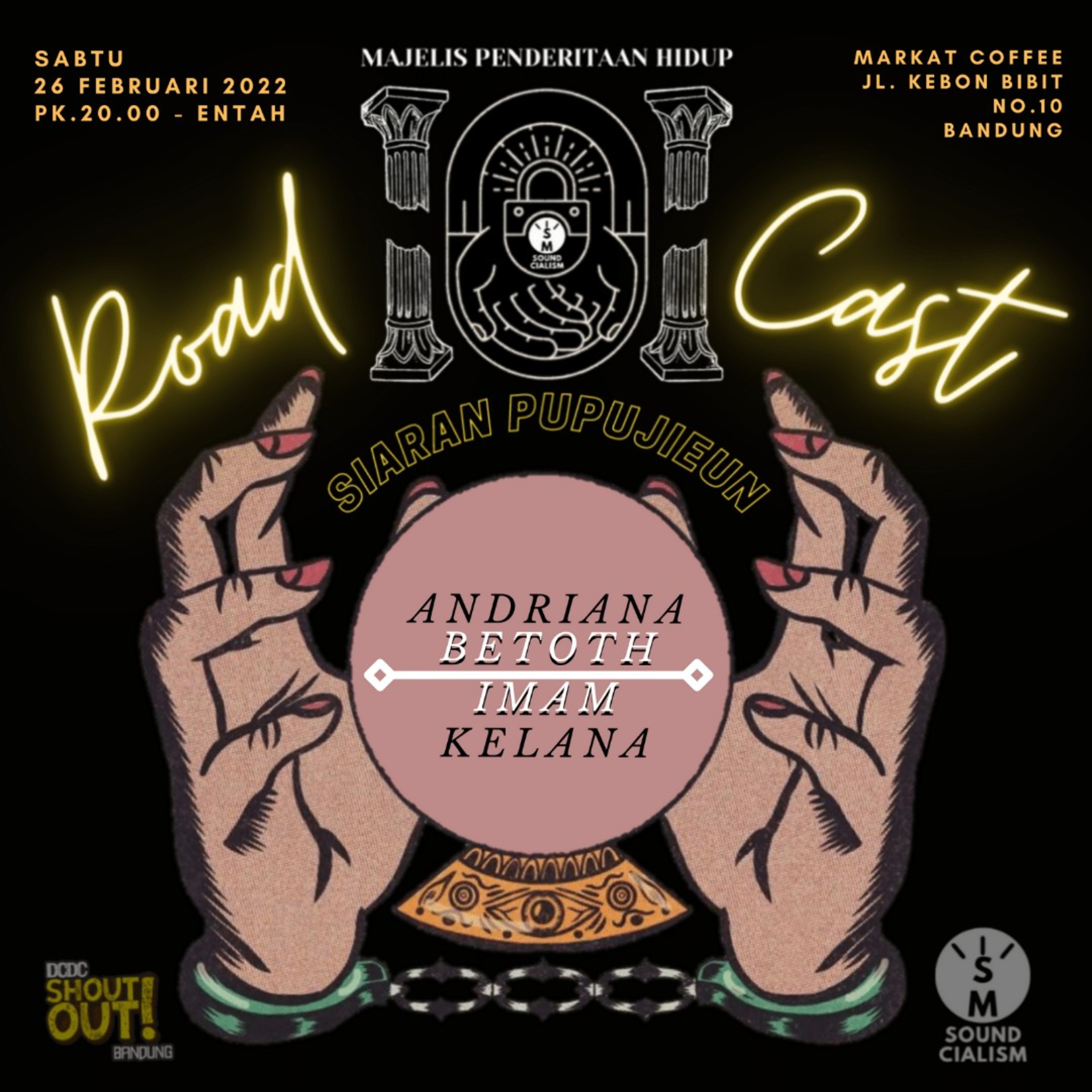 Andriana Betoth bersama Imam Kelana - Live - Bandung, 26 Februari 2022 - Musim Biru Terindah cover art