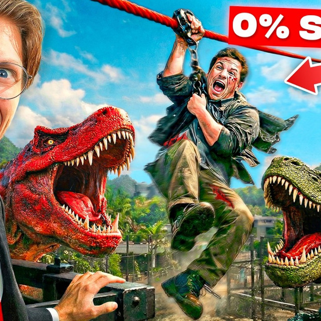 J'ai Construit un Parc à Dinosaures avec 0% de Chance de Survie ! (Jurassic World Evolution) cover art
