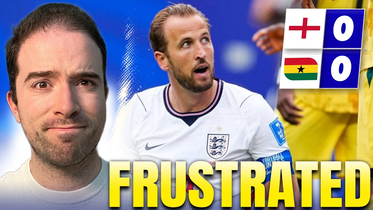 ENGLAND FRUSTRATED BY GHANA!