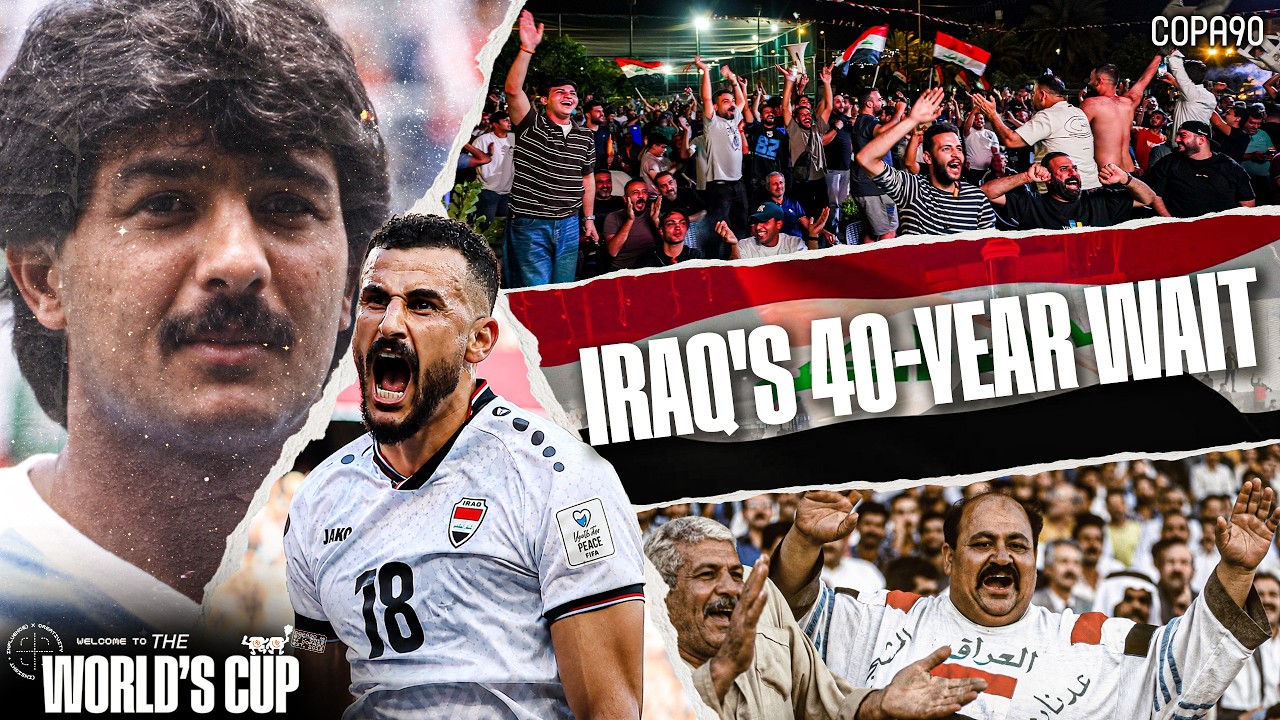 I Went To Baghdad For Iraq's First World Cup Game In 40 years cover art
