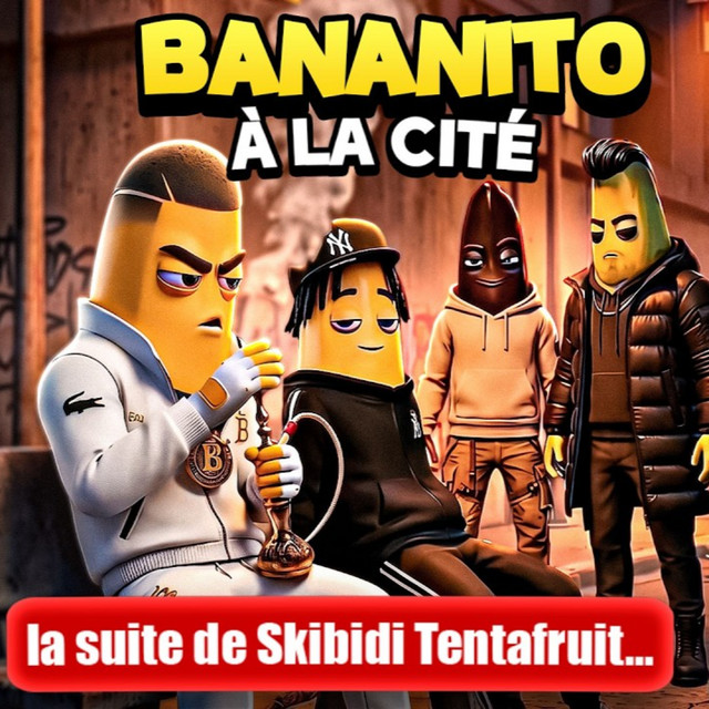 BANANITO à la CITÉ - La SUITE de SKIBIDI TENTAFRUIT ! cover art