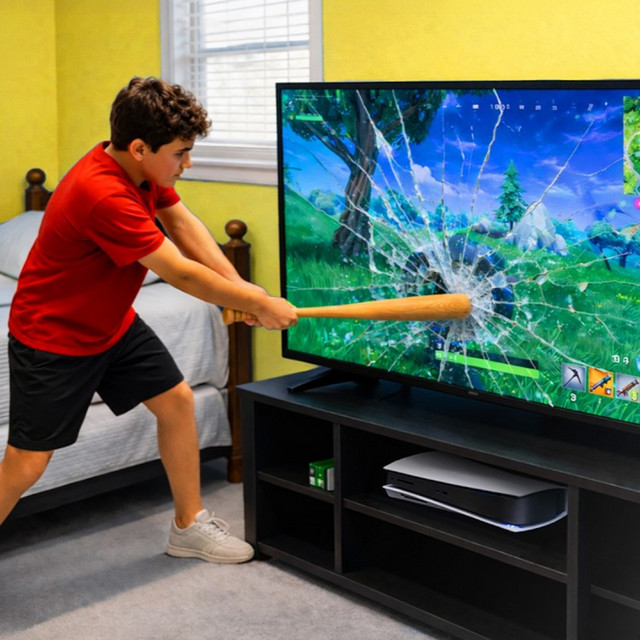 Les ENFANTS qui ont CRAQUÉ avec des JEUX VIDÉO (il a cassé la télé...) cover art