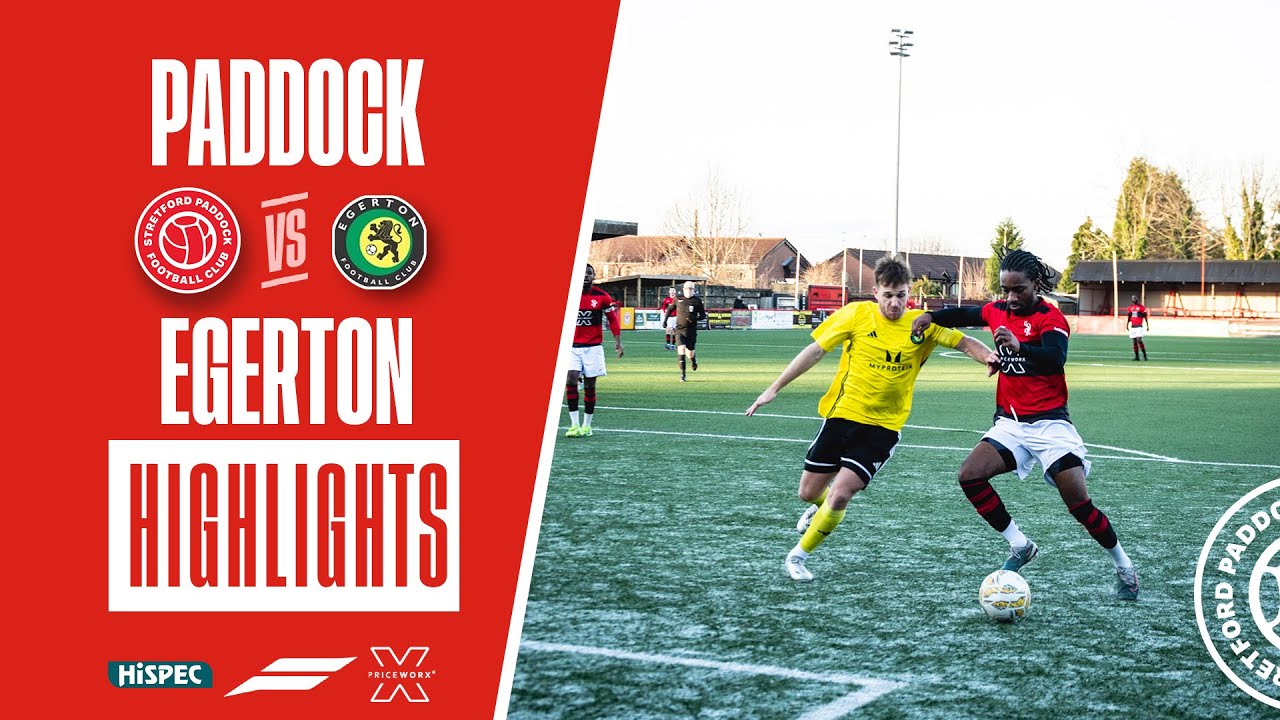 Big Penalty Call!?!!? Top of the Table Clash | Stretford Paddock FC vs Egerton FC Highlights | cover art