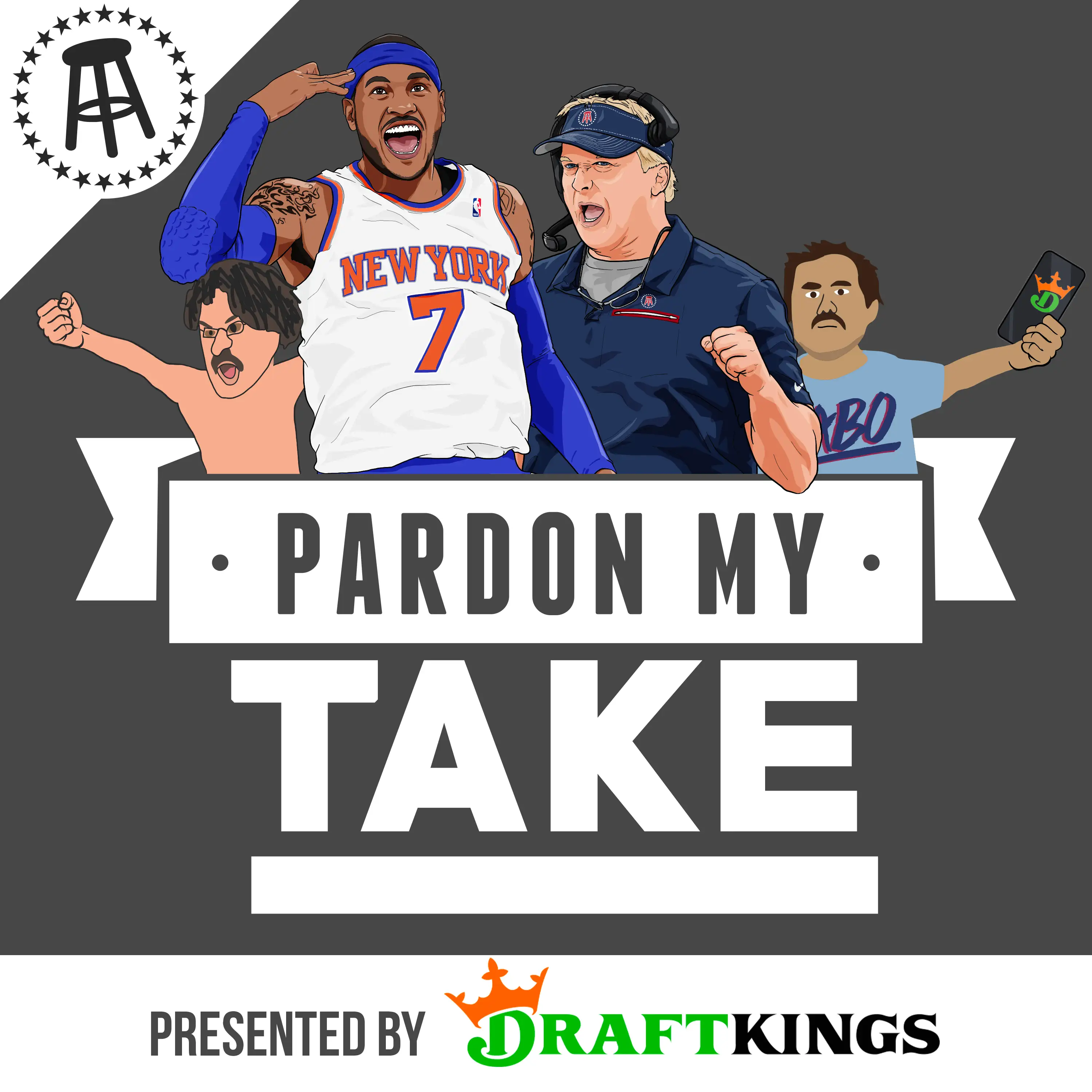 NFL Draft With Coach Jon Gruden, NBA Playoffs With Carmelo Anthony, Playoffs And Fyre Fest Of The Week cover art