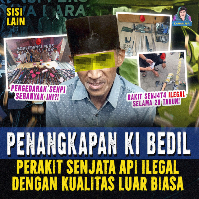 KI BEDIL ! PERAKIT SENJATA API ILEGAL DENGAN KUALITAS TERBAIK DAN DIJUAL KE PARA PENJAHAT cover art