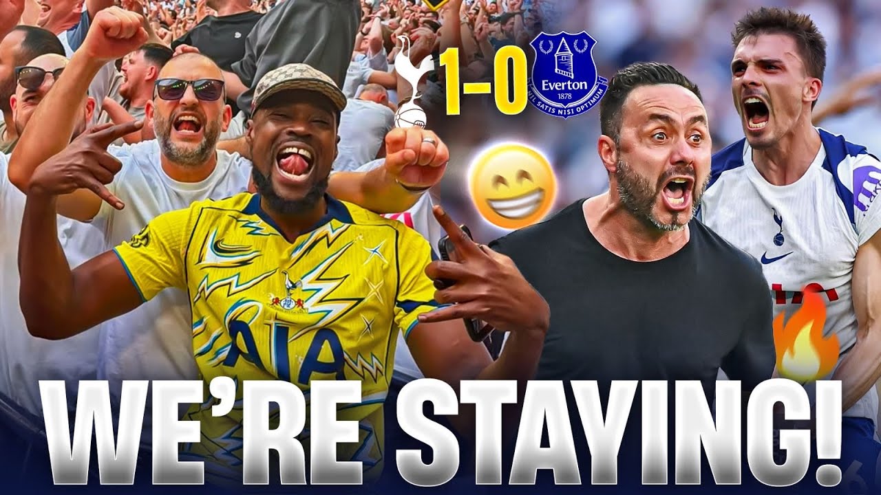 WE FU*KING DID IT!!! Tottenham 1-0 Everton EXPRESSIONS MATCH DAY VLOG cover art